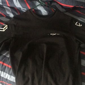 Off white tee, black fw 18